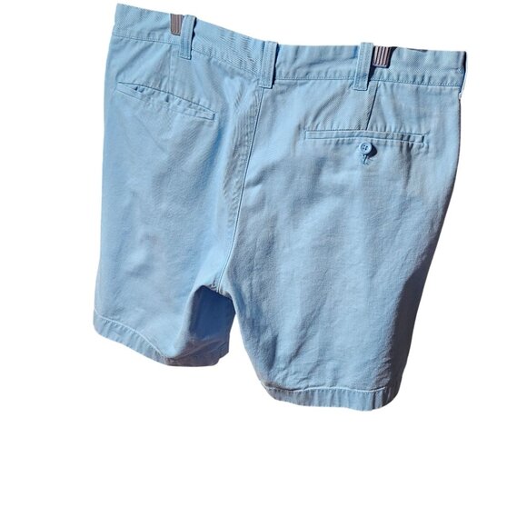 J. Crew Mens Light Blue Cotton Casual Chino Shorts Size 34 - Picture 4 of 6